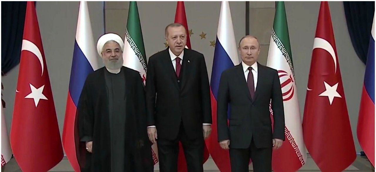نشست سران کشورهای ایران، ترکیه و روسیه درباره سوریه در آنکارا آغاز شد