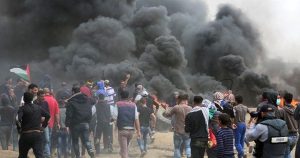 تظاهرات فلسطینی‌ها در مرز غزه چهار شهید و بیش از ۷۰۰ زخمی داشت