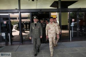 وزیر دفاع ایران وارد بغداد شد
