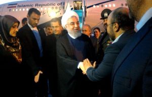 روحانی وارد آنکارا شد