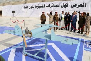 یک هواپیمای ایرانی بدون سرنشین به دام افتاد