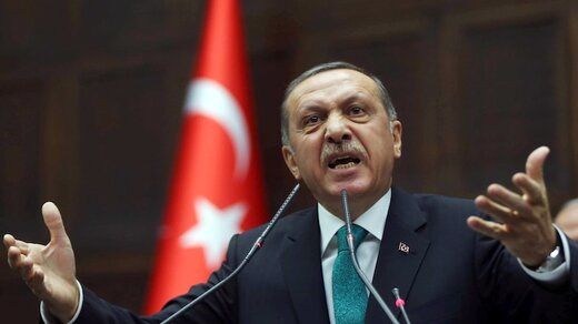 اردوغان توافق دولت سوریه با شبه‌نظامیان کُرد را  «توافق کثیف» خواند