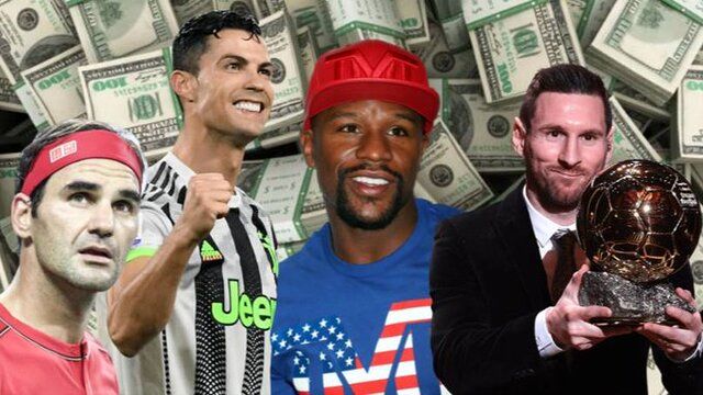 بیشترین درآمد در میان ورزشکاران برای فلوید می ودر است