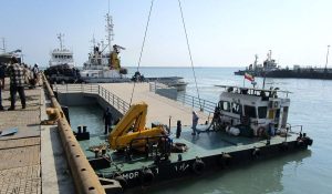 نصب ۱۰ فروند اسکله شناور جدید در هرمزگان