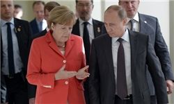 ولادیمیر پوتین و آنگلا مرکل در گفتگوی تلفنی بر حفظ برجام تأکید کردند