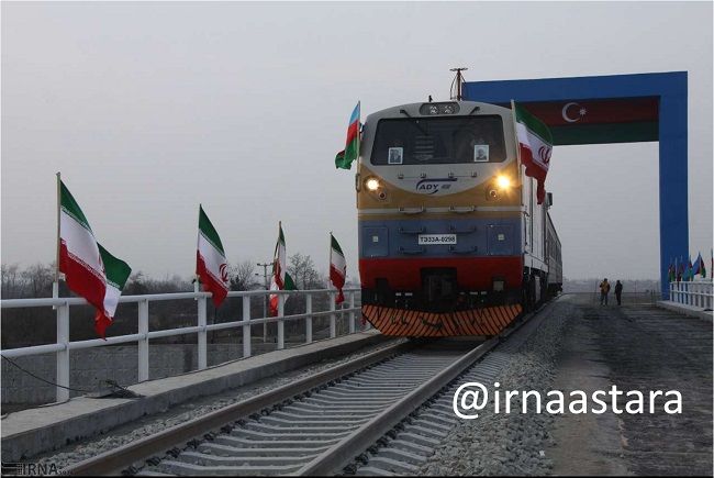 خط ریلی آذربایجان-آستارا هفته آینده افتتاح می شود