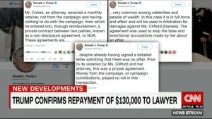 ترامپ حق السکوت هنرپیشه فیلم های غیراخلاقی را پرداخت کرد!