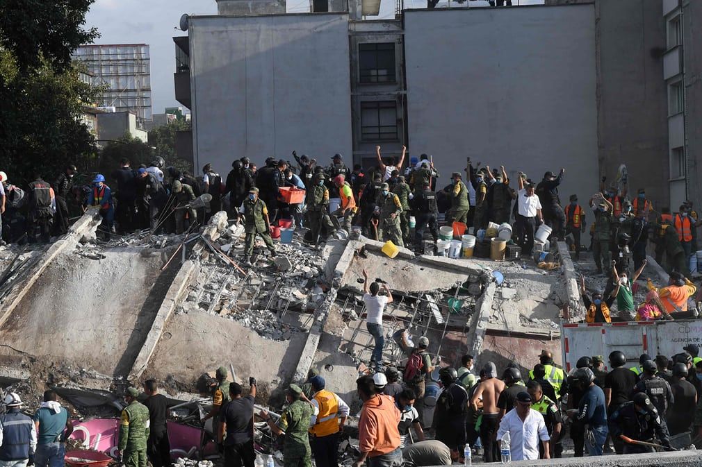 تاکنون ۲۱۷  کشته در زلزله مکزیک