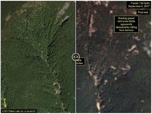 بخشی از سایت آزمایش‌های هسته‌ای کره‌شمالی تخریب شد