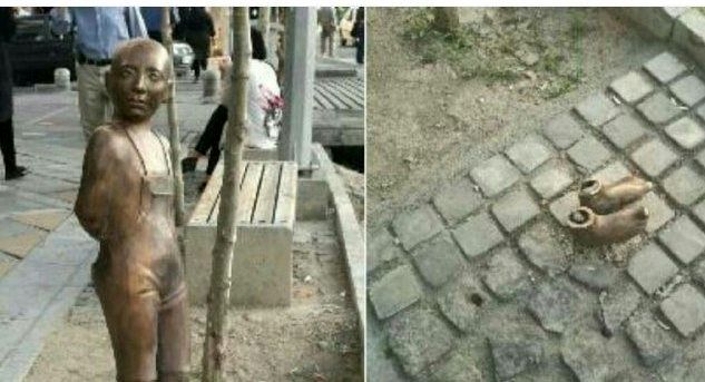 سرقت مجسمه «کودک» در روزی به همین نام