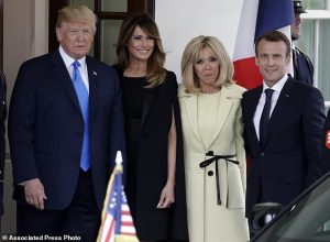 دونالد ترامپ از خجالت ماکرون درآمد / ریخت و پاش میلیاردی ترامپ برای ماکرون