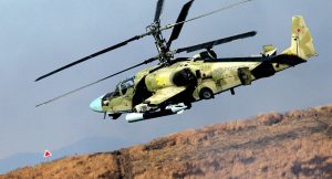 یک فروند هلی‌کوپتر نظامی روسیه از مدل کا – ۵۲ در شرق سوریه سقوط کرد