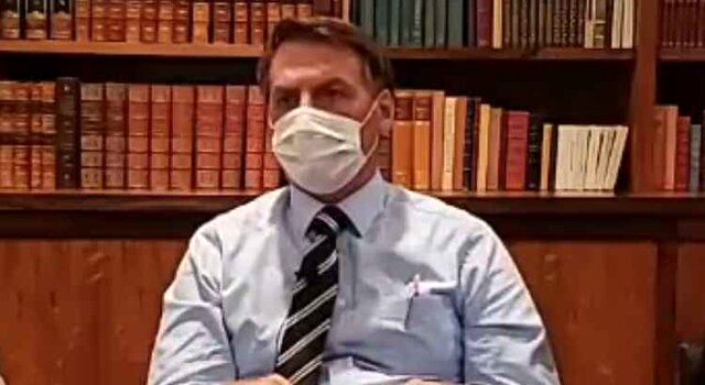 انجام تست کرونا مجدد از رئیس جمهور برزیل/تست اول رئیس جمهور برزیل منفی اعلام شد