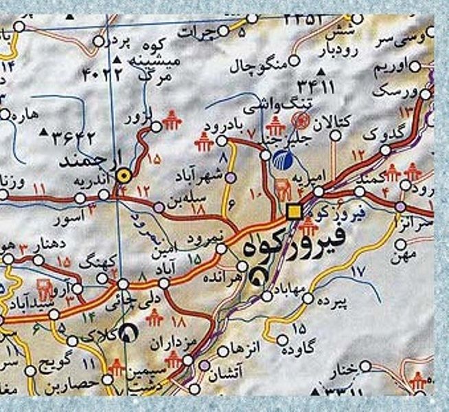 منطقه فیروزکوه تهران لرزید