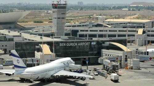 هواپیماهای فرودگاه «بن گوریون» متوقف شدند