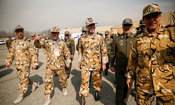 حضور ارتش در مرزهای شرقی کشور