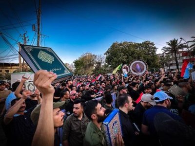آغاز تظاهرات در عراق در محکومیت هتک حرمت قرآن کریم