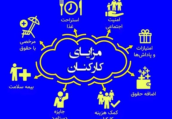 «مزایای حقوق‌» کارمندان و کارگران از مالیات معاف شد