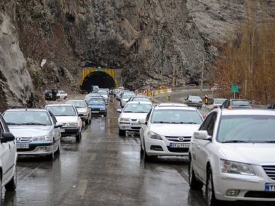 ترافیک فوق سنگین در راه‌های مازندران