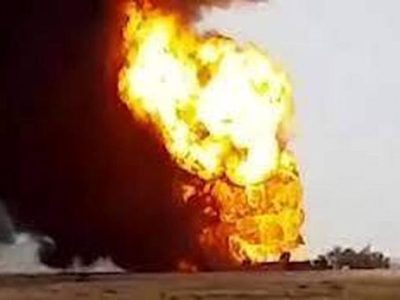 علت آتش سوزی خط لوله انتقال نفت گوره- جاسک سرقت بود