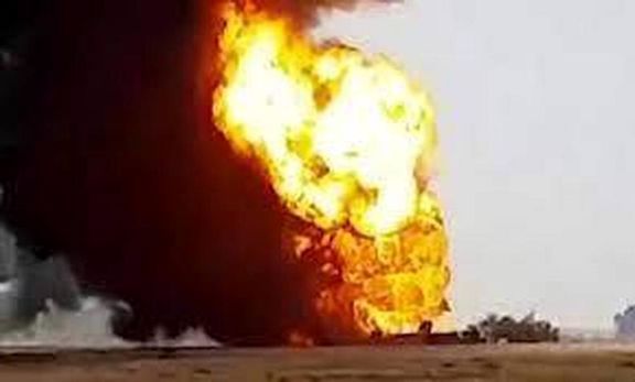 علت آتش سوزی خط لوله انتقال نفت گوره- جاسک سرقت بود