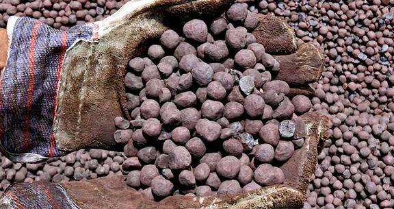 عرضه ۶۸۰ هزار تن گندله سنگ آهن در بورس کالا