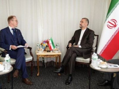 رایزنی وزیران خارجه ایران و سوئد در نیویورک