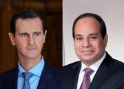 تماس تلفنی رئیس‌جمهور مصر با بشار اسد