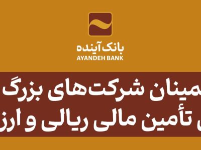 اطمینان شرکت‌های بزرگ تولیدی، صنعتی، پتروشیمی، نفت و فولاد به پتانسیل‌های تأمین مالی ریالی و ارزی بانک آینده