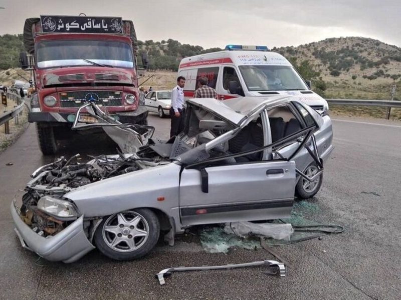 بیشترین متوفیان در تصادفات استان تهران مربوط به شهر تهران است / خودروی بیش از ۲۰ درصد از فوت شدگان پراید است